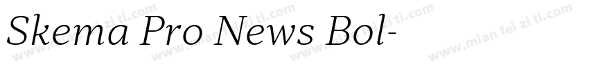 Skema Pro News Bol字体转换